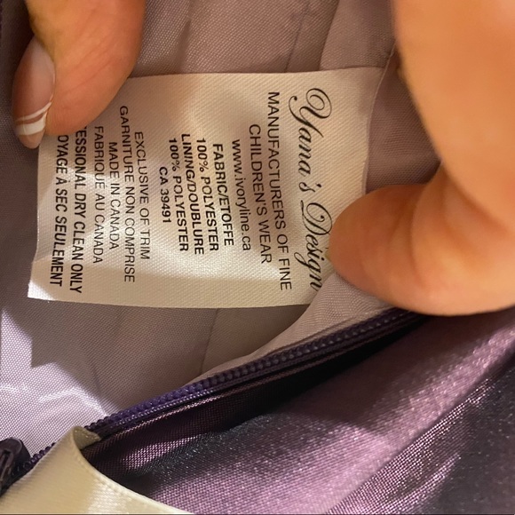 Stunning girls custom made dress size 6/7 years - Picture 5 of 6